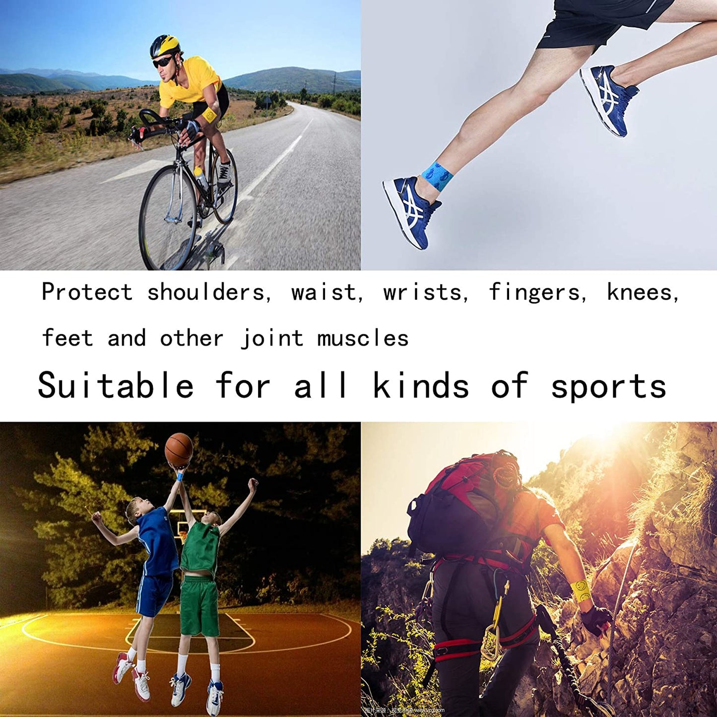 Stmandy Vet Tape Wrap, Wrap Bandage 2 Inch 6 Rolls,Adhesive Wrap Bandage for the Person or the Pets (Cat,Dogs,Horse and Other Animal) Who Was Injure or Have Wounds (Cartoon 6Pcs)