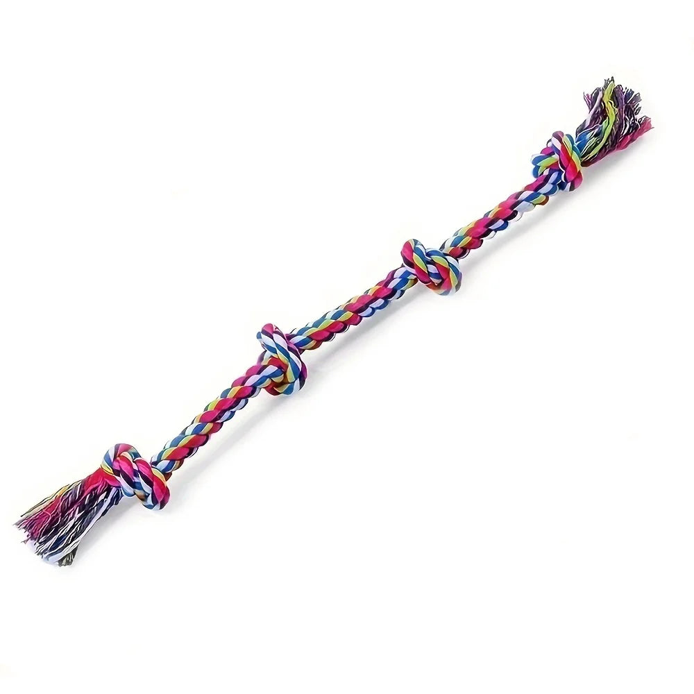 Knot Dog Toys Indestructible Durable Dog Chew Toys Tug of War Interactive Toys Suitable for Medium and Large Dogs Pet Supplies