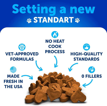 Dog Allergy Relief Chews Itching Skin Relief for Dogs Fish Oil Omega 3